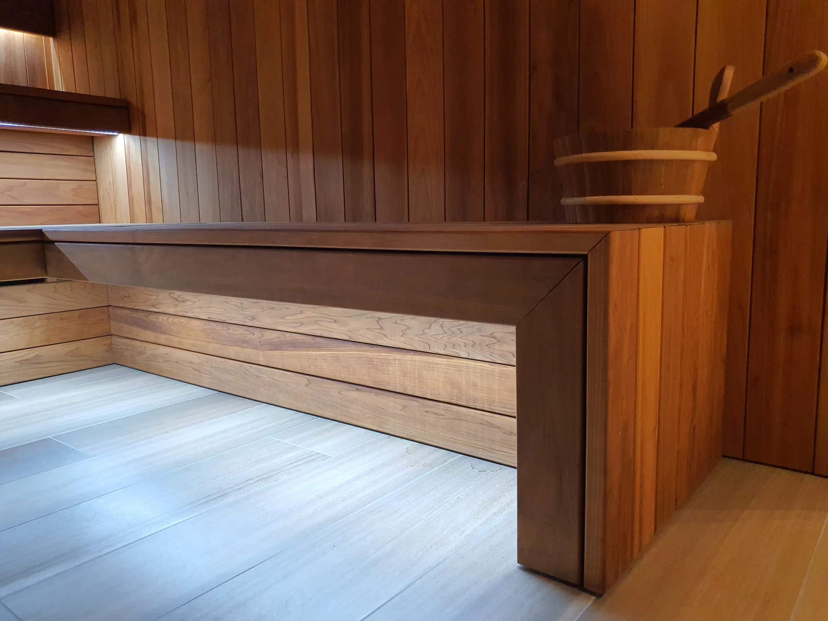 Sauna wewnętrzna widok 1